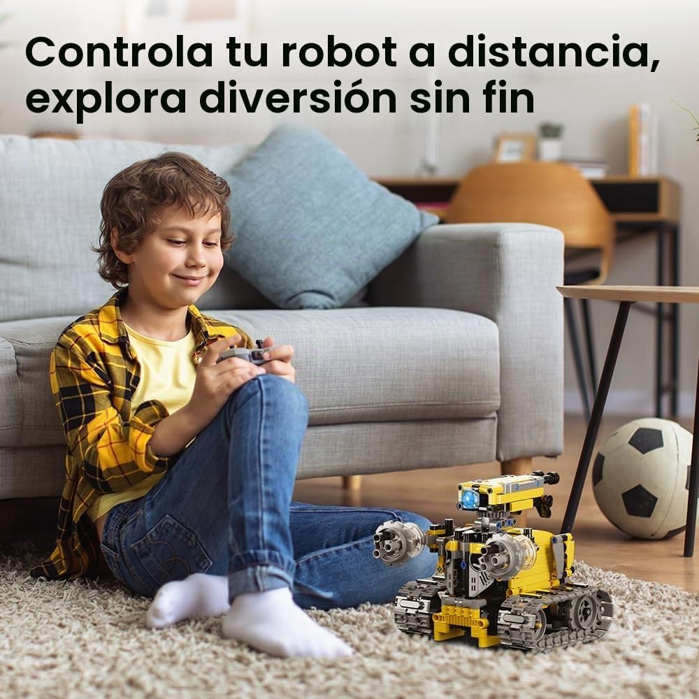Sillbird Kit de construcción de robot con aplicación y control remoto