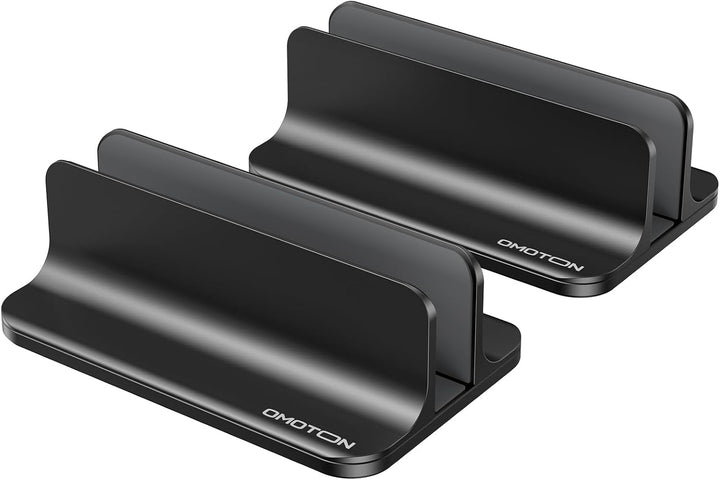 OMOTON Soporte vertical para laptop, base ajustable para MacBook, n...