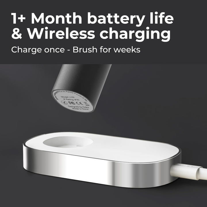 Oday Cepillo de dientes eléctrico recargable para adultos con funda...