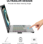 CC Store Funda para iPad de 9ª, 8ª y 7ª generación con teclado de 10,2