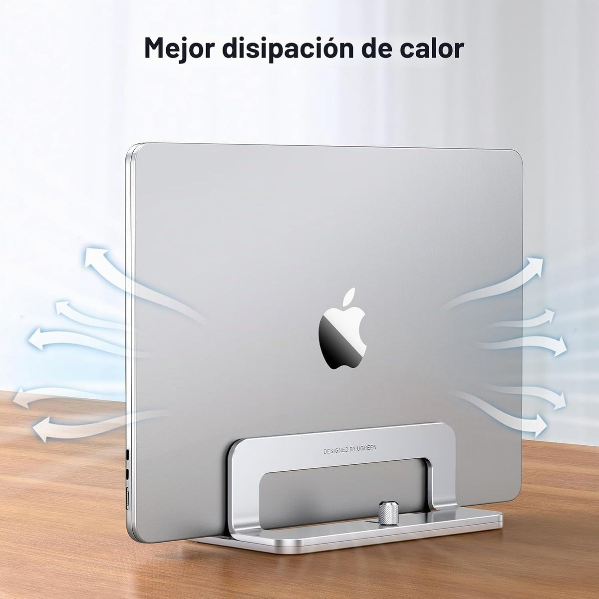 UGREEN Soporte vertical para computadora portátil para escritorio,...