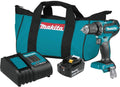 Makita XFD131 18V LXT Litio-Ion Kit de taladro inalámbrico de 1/2" sin escobillas (3.0Ah), velocidad variable