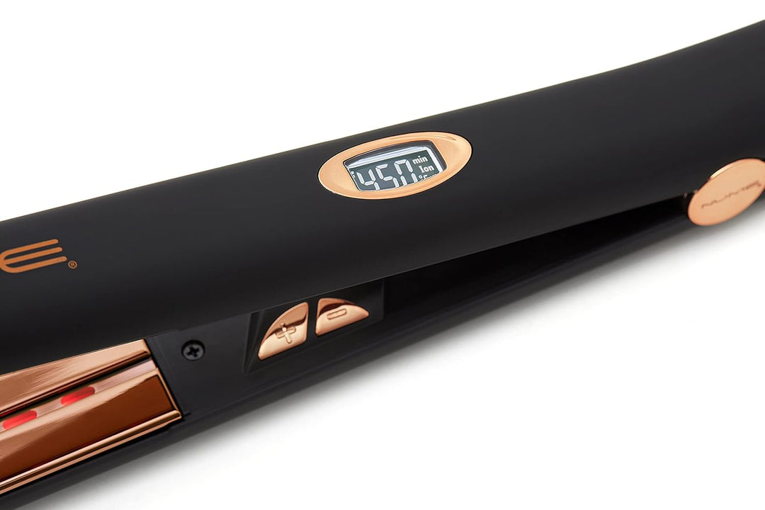 NuMe Style Setter - Plancha plana de titanio, planchas flotantes de...