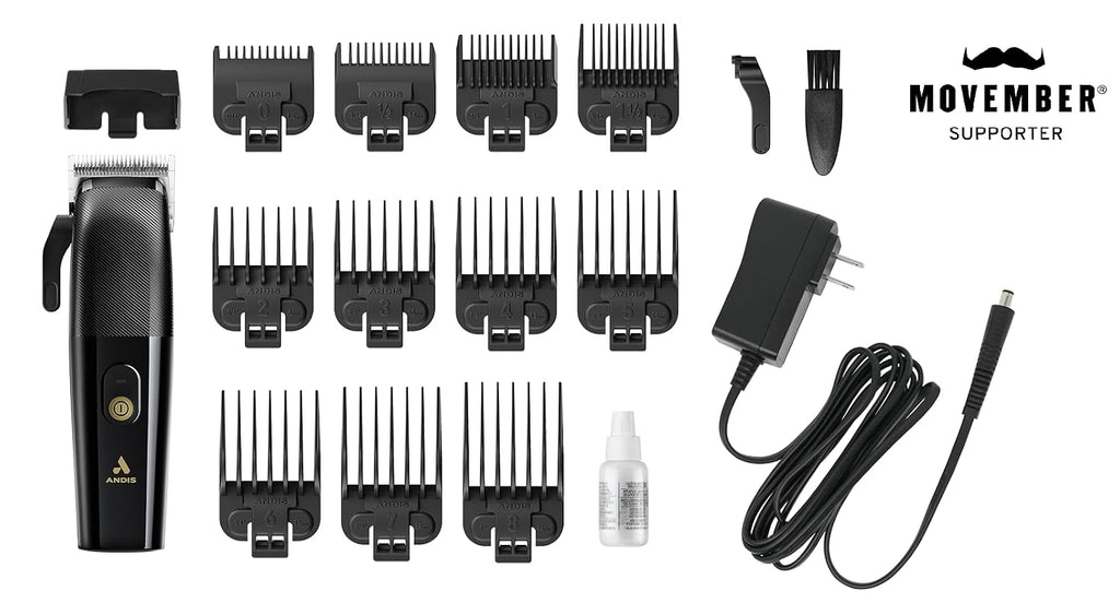 Andis Envy II cortadora de cabello inalámbrica, cortadora de barba y cabello eléctrica profesional de iones de litio, cuchilla Phaze, inalámbrica, negra