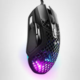 SteelSeries Aerox 5 - Ratón gaming RGB con perforaciones - Diseño u...