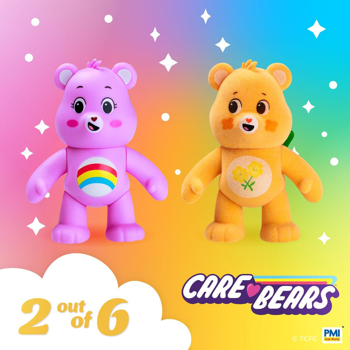 Care Bears - Figuras de acción articuladas, paquete de 2, figuras d...