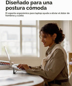 MOFT Soporte adhesivo para laptop Airflow, elevador delgado y portátil para
