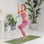 Liforme Esterilla de yoga clásica: diseño de alineación patentado, agarre