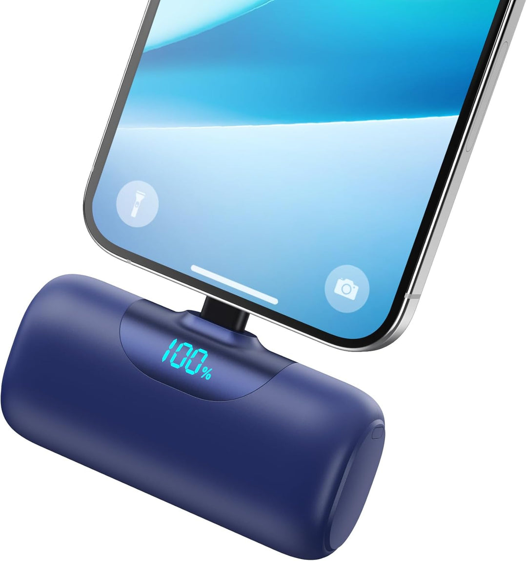 Mini Portable Charger for iPhone,Upgraded 22.5W PD Fast Charging 55...