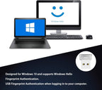 TEC Mini Lector de Huellas Dactilares USB para Windows