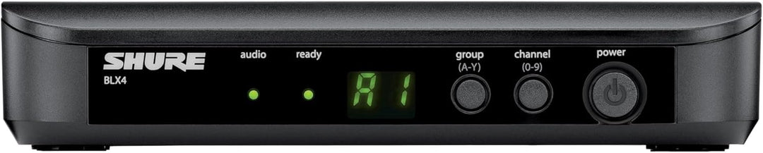 Shure BLX4 Receptor de Canal Único - para uso con Sistemas Inalámbr...