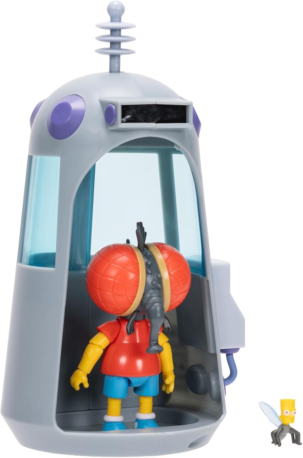 JAKKS Pacific Fly Boy Bart - Figura de acción de 5 pulgadas Treehouse of Horror VIII