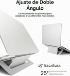 Soporte adhesivo para laptop MOFT Airflow, elevador delgado y portátil para trabajo