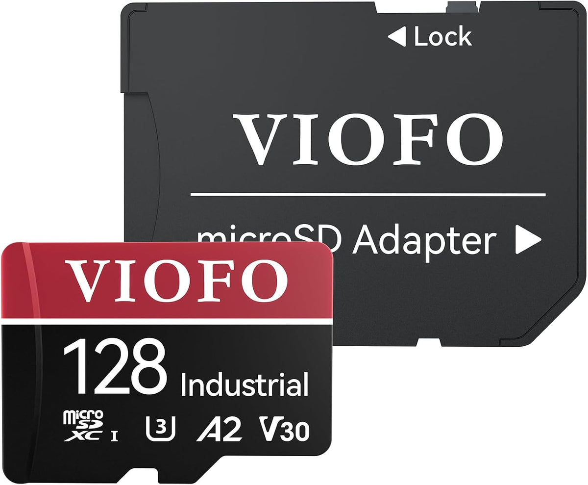 VIOFO Tarjeta microSD de grado industrial de 128 GB