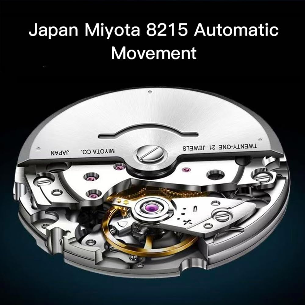 Reloj mecánico automático para hombre Specht & Söhne con cristal de zafiro, relojes automáticos para hombre de 40 mm, movimiento Miyota 8215 de Japón, resistente al agua hasta 50 m