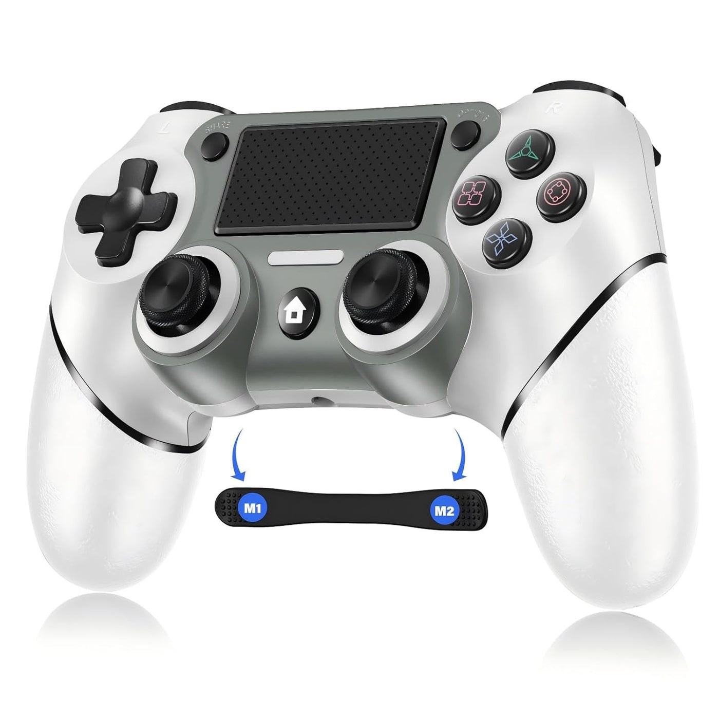 Wireless Controller Compatible with PS4\/Pro\/Slim, Black ps4 contr...