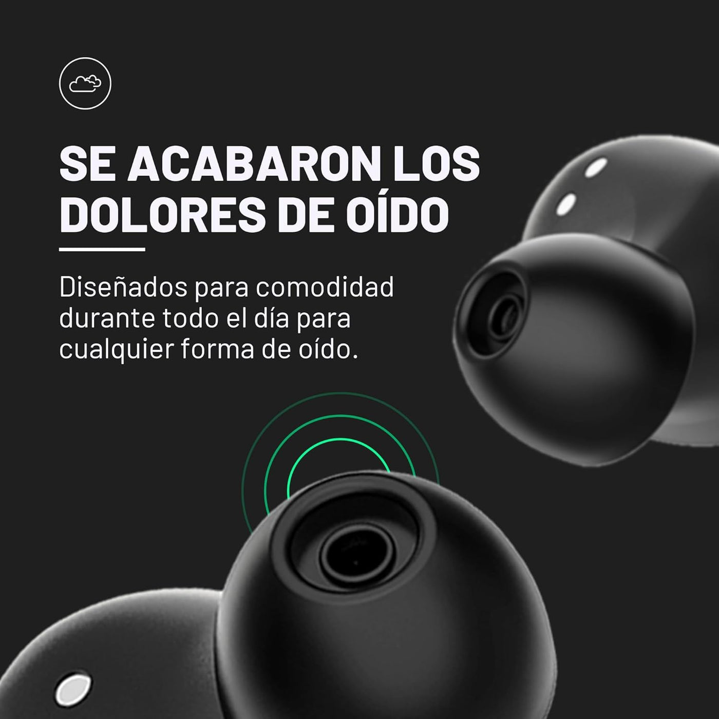 Raycon Everyday Earbuds - Auriculares inalámbricos Bluetooth clásic...