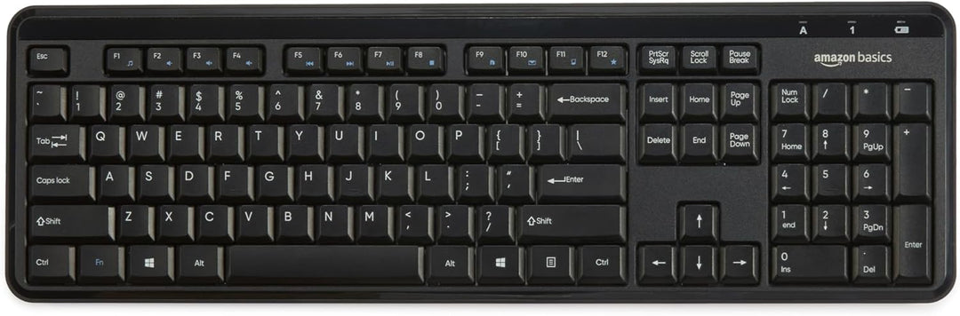 Amazon Basics Combo de teclado y mouse inalámbricos de 24