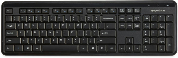 Amazon Basics Combo de teclado y mouse inalámbricos de 24