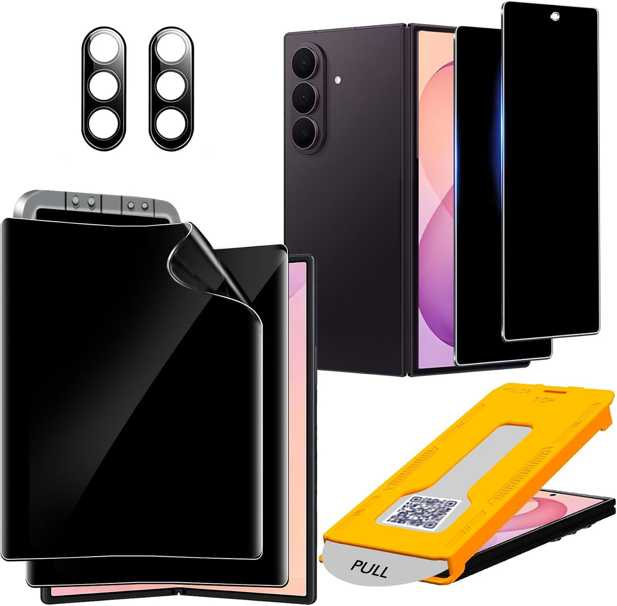Ferilinso Inside Privacy Screen Protector para Samsung Galaxy Z Fold 8 Ultra