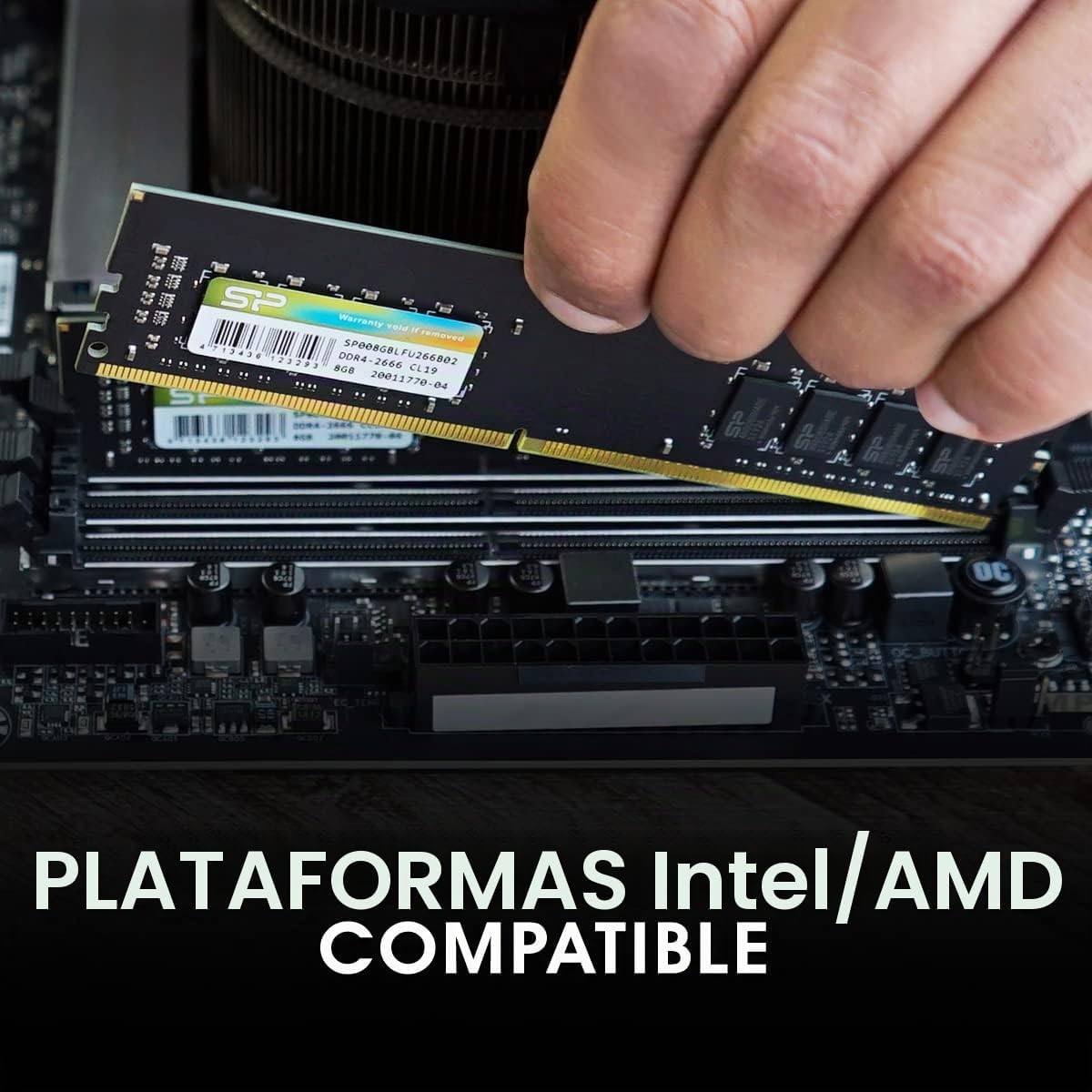 Silicon Power DDR4 16 GB 3200 MHz (PC4-25600) CL22 UDIMM 288 pines...