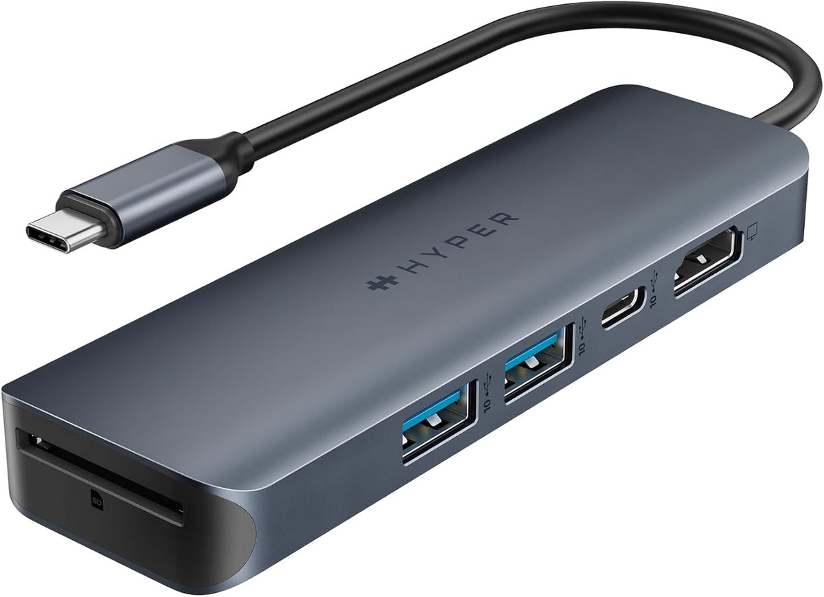 Hyper, 5785582, hub USB 3.2 de 6 puertos