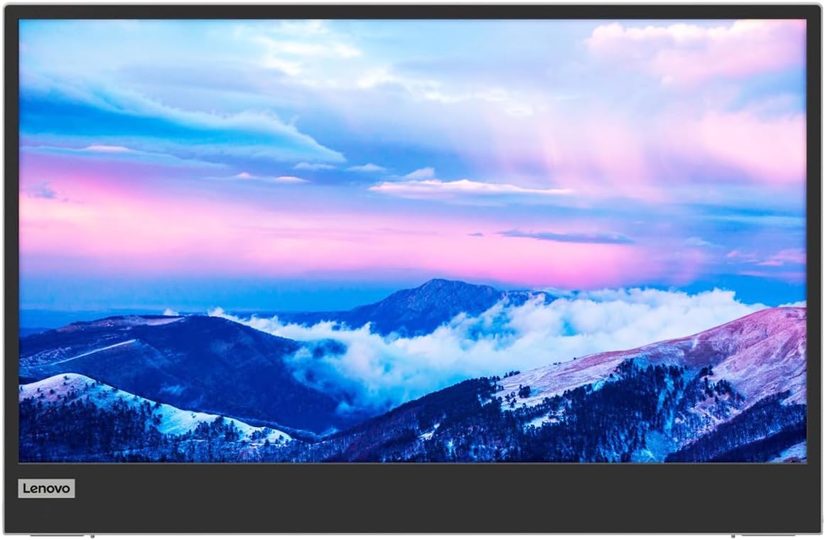 Lenovo Monitor portátil L15, pantalla de 15.6 pulgadas, resolución...