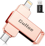 Gulloe Unidad flash de 256 GB diseñada para iPhone, almacenamiento...