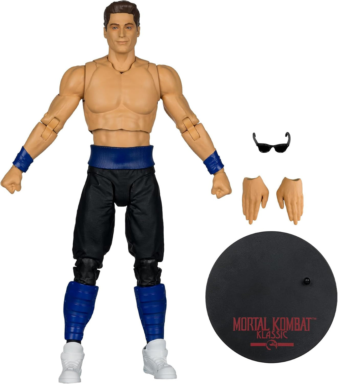 McFarlane Toys - Mortal Kombat Klassic Johnny Cage Figura de acción...