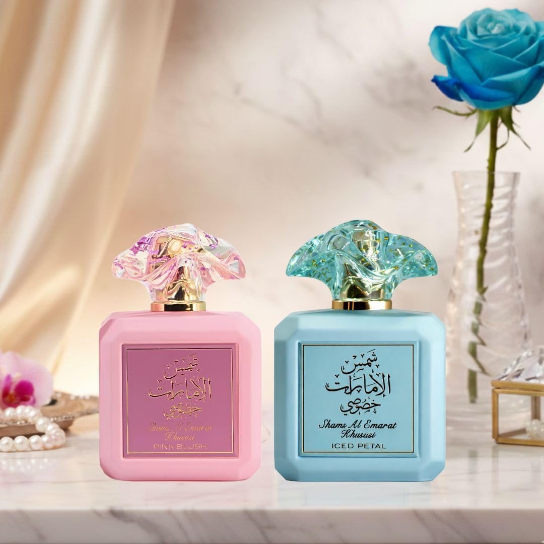 Ard Al Zaafaran Shams Al Emarat Khususi Pink Blush &amp; Iced Petal...