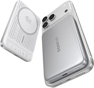 Baseus Picogo AM71 Ultra Slim 10000mAh Qi2.2 Power Bank, cargador p...