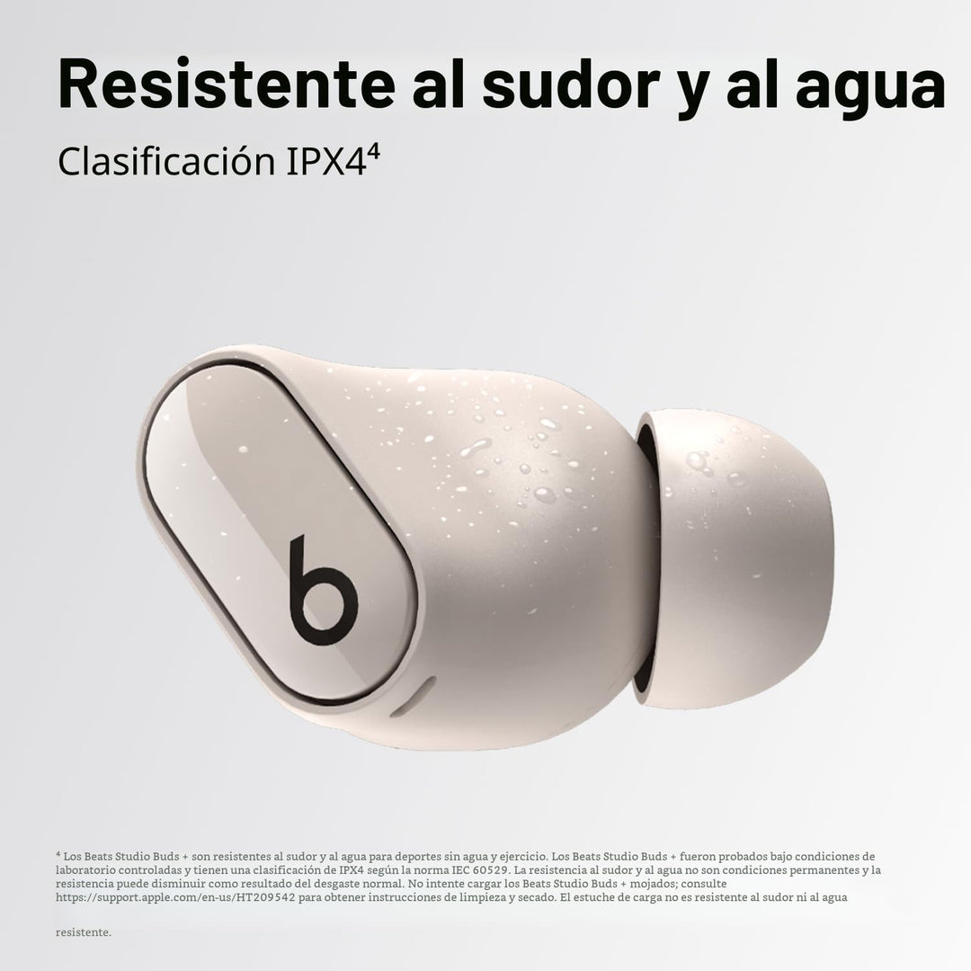 Beats Studio Buds + - Marfil con AppleCare+ (2 años)