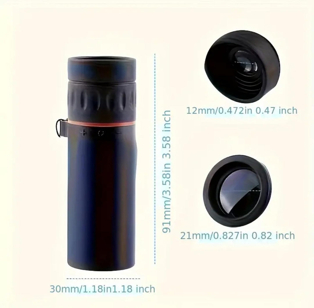 Monocular Compacto Mini Telescopio Mini Monocular Portátil