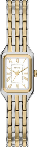 Fossil Raquel - Reloj de cuarzo y acero inoxidable para mujer, con tres manecillas