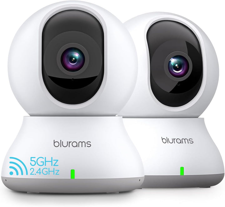 blurams Cámara de seguridad 2K, monitor para bebé, cámara para perr...