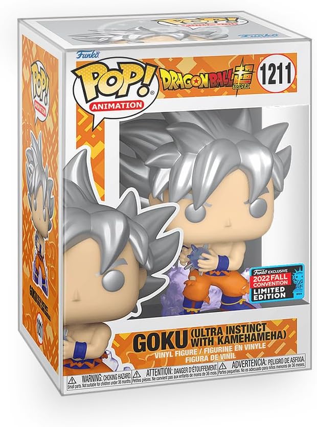 Funko Pop! Anime: Dragon Ball Super - Goku (Ultra Instinto con Kame...