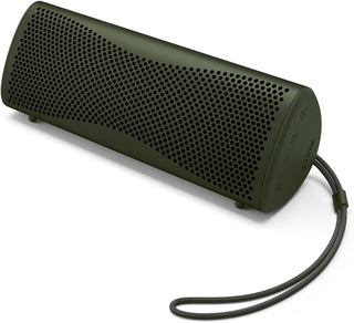 KEF Muo Altavoz portátil de alta fidelidad (verde musgo)