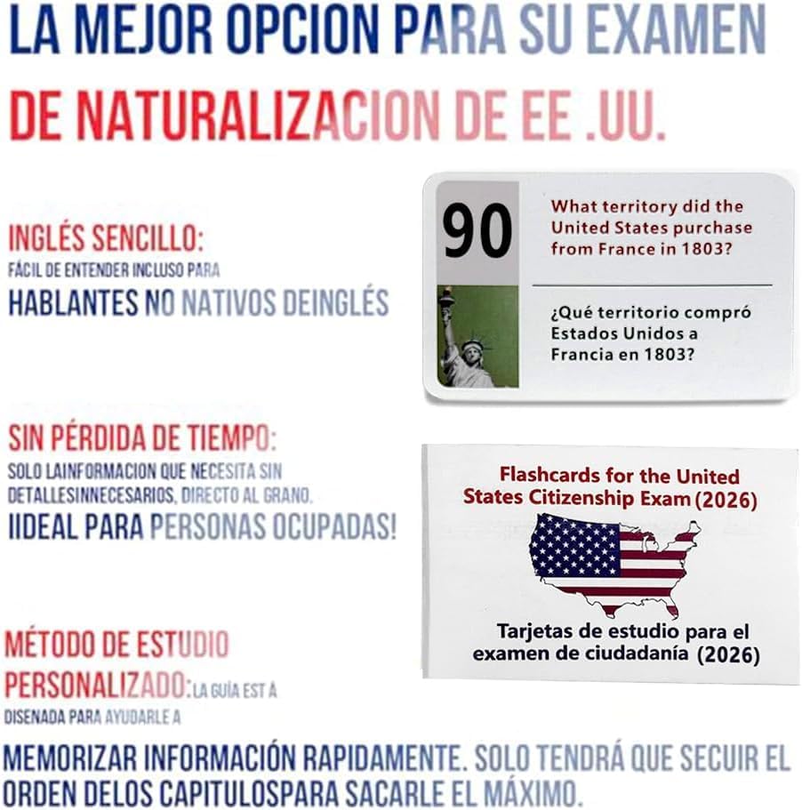 2026 US Civic Test Shorthand Card-128 US Citizenship Test