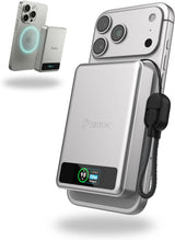Banco de energía semisólido SolidSafe BMX 10K, 10000 mAh (plateado)...