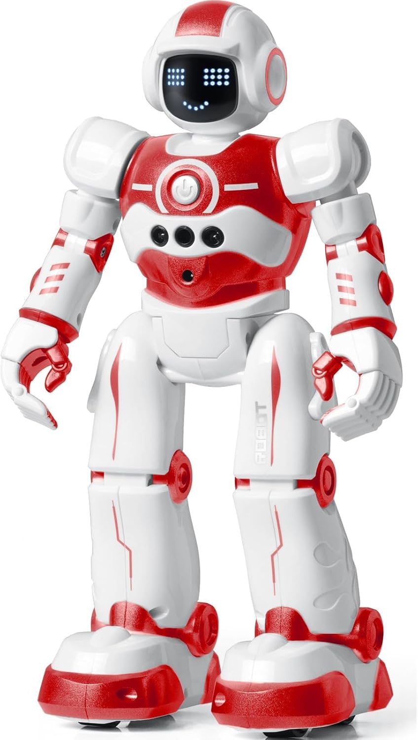 EduCuties Juguetes robot para niños, control remoto programable, ju...