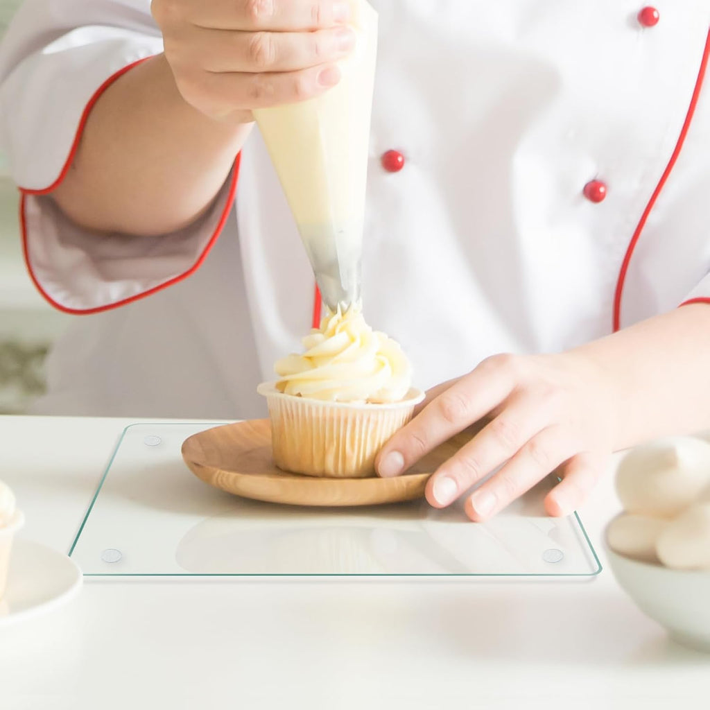 Tabla de cortar de vidrio para cocina, tabla de cortar templado transparente para encimera, tabla de cortar antideslizante, protección de mesa, resistente al calor, resistente a las roturas