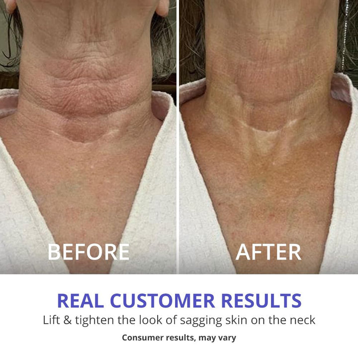 Crema hidratante para cuello y pecho goPure para reafirmar, tensar...