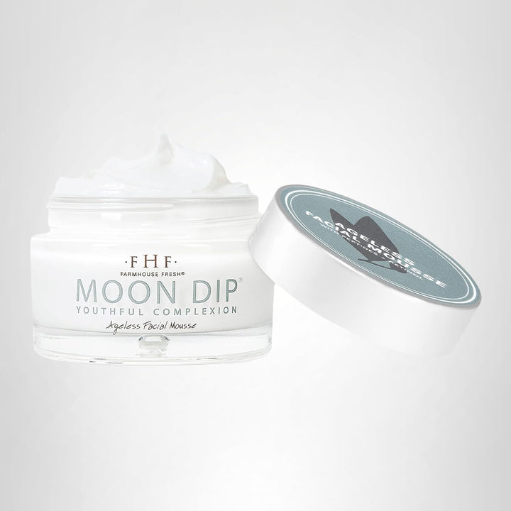 FarmHouse Fresh Moon Dip - Mousse facial sin edad, 1.7 onzas
