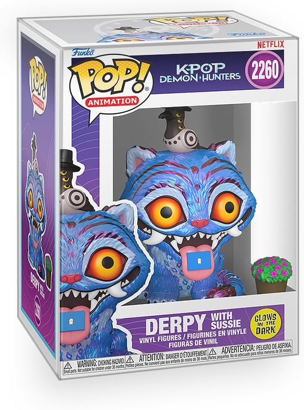 Funko Pop! Animación: Kpop Demon Hunters - Derpy con Sussie (brilla...