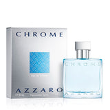 Azzaro Eau de Toilette cromado, colonia acuática fresca para hombre...