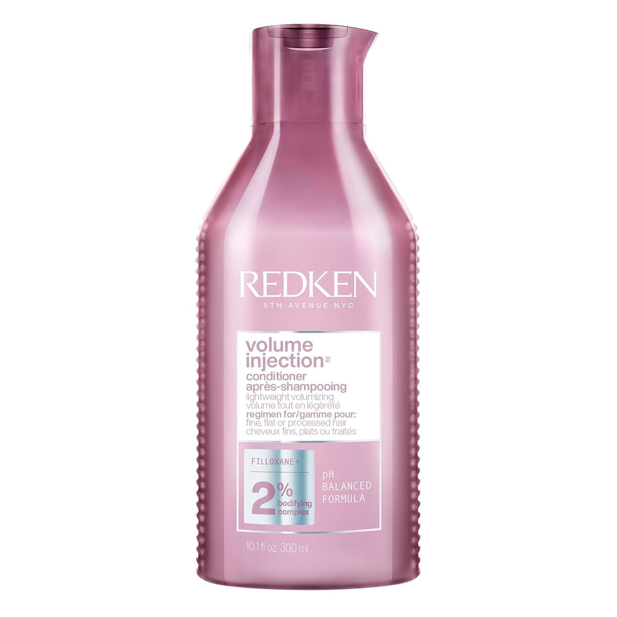 Redken Acondicionador de inyección de volumen para cabello fino, añ...