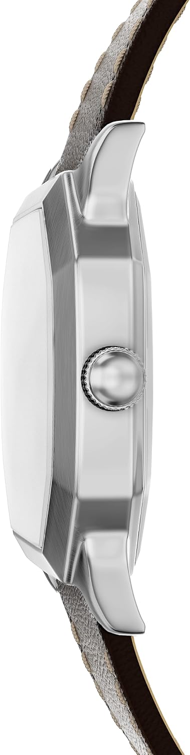 Fossil Reloj Harlow de acero inoxidable con tres manecillas para hombre