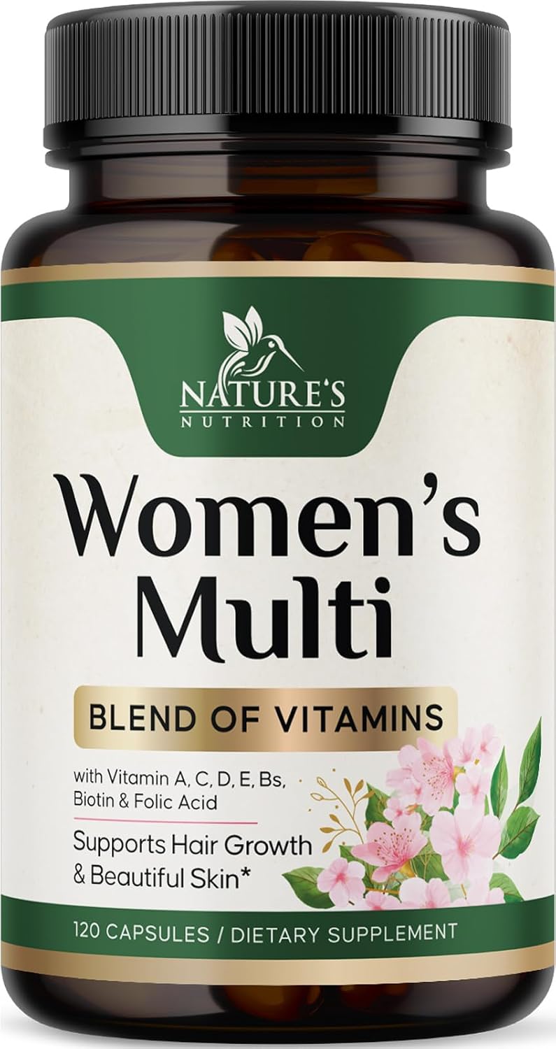 Multivitamínico para mujer \u2013 Completo multivitamínico con vita...