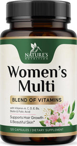 Multivitamínico para mujer \u2013 Completo multivitamínico con vita...