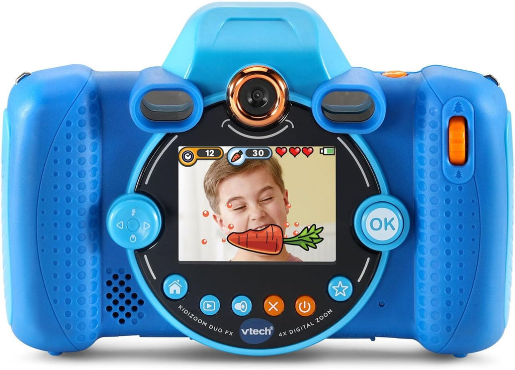 Cámara VTech KidiZoom Duo FX para Niños, Cámaras Digitales Duales, Azul